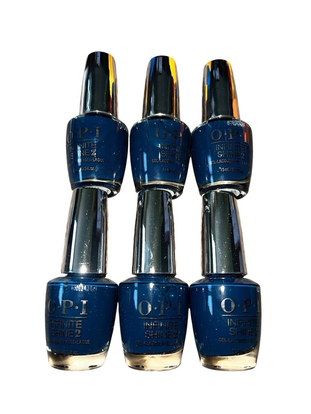 OPI Infinite Shine 2 Nail Lacquer Nail Polish Boyfriend Jeans Lot Of 6 Bottles